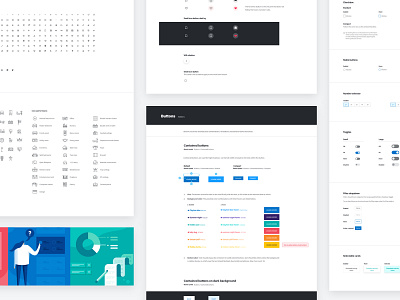 Design System Preview design system illustration ui