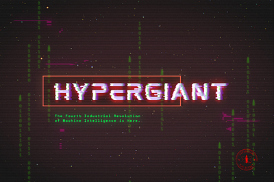 Hypergiant Font Exploration cyberpunk design font future logo