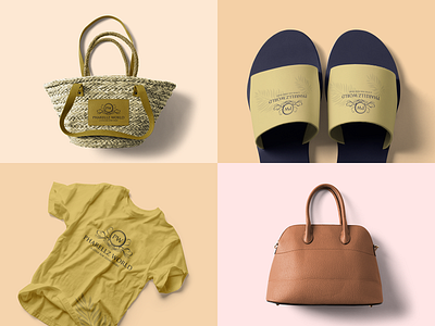 Brand Assets 02 bags brand brand assets brand identity branding agency fashion brand products
