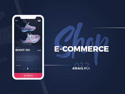 #DailyUI - 012 - Ecommerceshop 100daychallenge adidas originals app design appdesign blue colors dailyui design ecommerce ecommerce app ecommerce design ecommerce shop shoes typography ui ui design