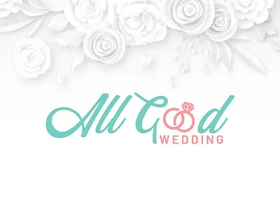 all good wedding branding clean design logo logo design typography