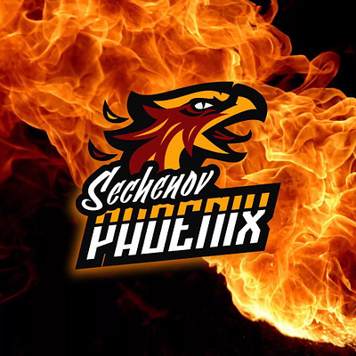 Sechenov Phoenix logo american football logo sport