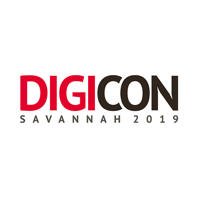 DigiCON Logo alphabet darold pinnock daroldpinnock design dpcreates lettering logo logotype typography vector