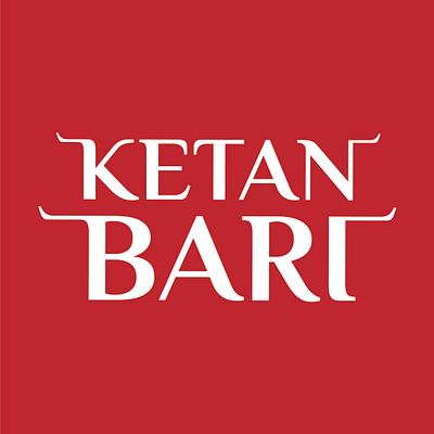 Ketan Bari Logo design food logo logo design logotype southsumatera traditional typography