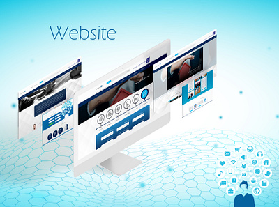 Web Design app design illustration logo photoshop typography ui ux webdesign