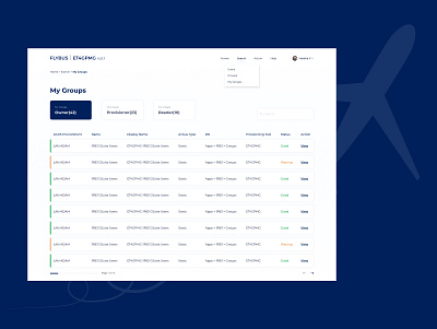 FlyBus - Admin Dashboard admin admin dashboard admin panel application clean design clean ui clean ui design design flights status ui user experience design user interface design ux