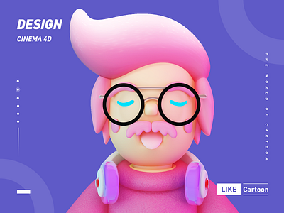 Cartoon modeling 2 cartoon cinema4d design ui