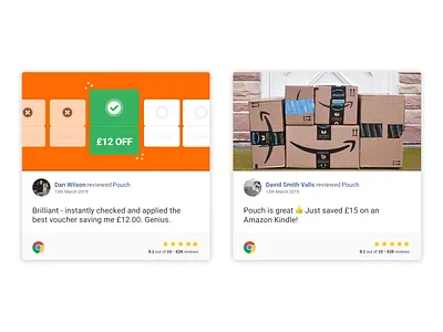 Pouch | Facebook Ads design facebook facebook ad facebook ads review stars