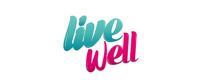 Live well logo magazine app lifestyle live live chat live music logo magazin well