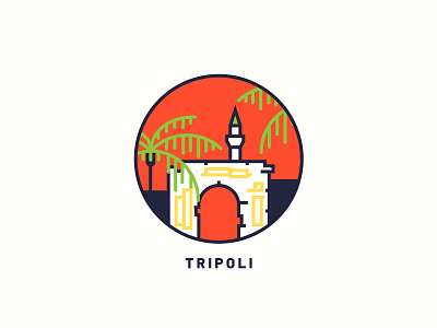 Tripoli app art city city illustration cityscape design icon illustration logo sign tripoli ux vector