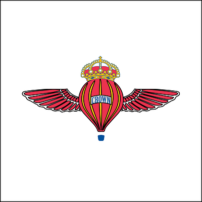 Hot Air Balloon dailylogochallenge design flat illustration illustrator logo vector