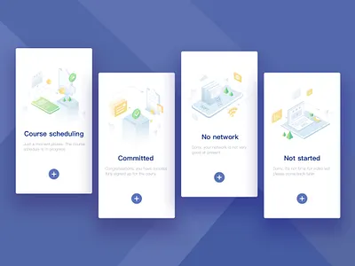 Empty States 3 app design icon ui ux