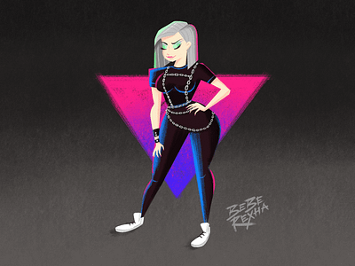 Pop Queens #002: Bebe Rexha art bebe bebe rexha character characterdesign digital painting illustration pop music popqueens