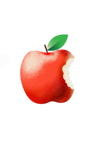 apple drawing apple bite apple drawing illustration