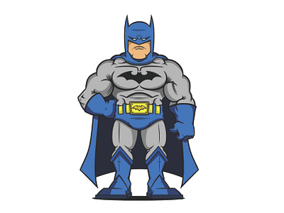 Batman design illustration vector