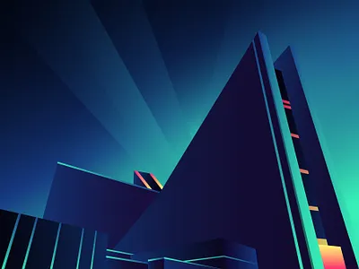 Urban Nights architect city illustration night nightlife urban urban art vector vector art vector illustration vectorart