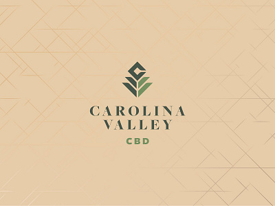 Carolina Valley CBD Logo brand and identity brand identity brand identity design branding logo logo design logo designer logodesign logomark logotype