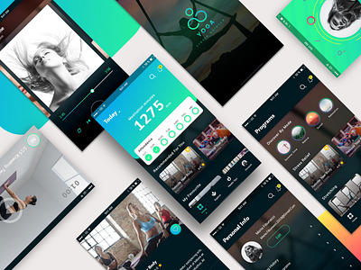 Meditation - IOS app fitness ios iphone7 meditation ui design yoga