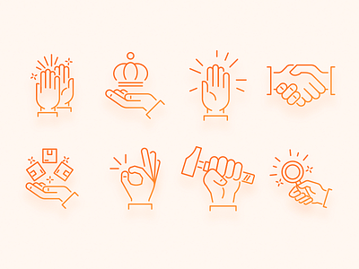 Hands Icons ecommerce hands hands icons icons website icons