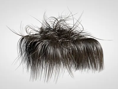 Hair Fountain 1mproviser 3d animation c4d cinema 4d hair motiongraphics render