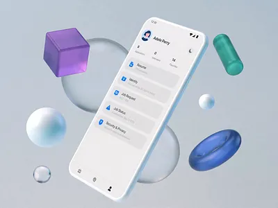 Dark Mode 3d animation app c4d ui