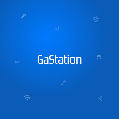 GaStation adobe adobe xd branding design gradient pengoprekmudaberkarya playstation product typography vector word