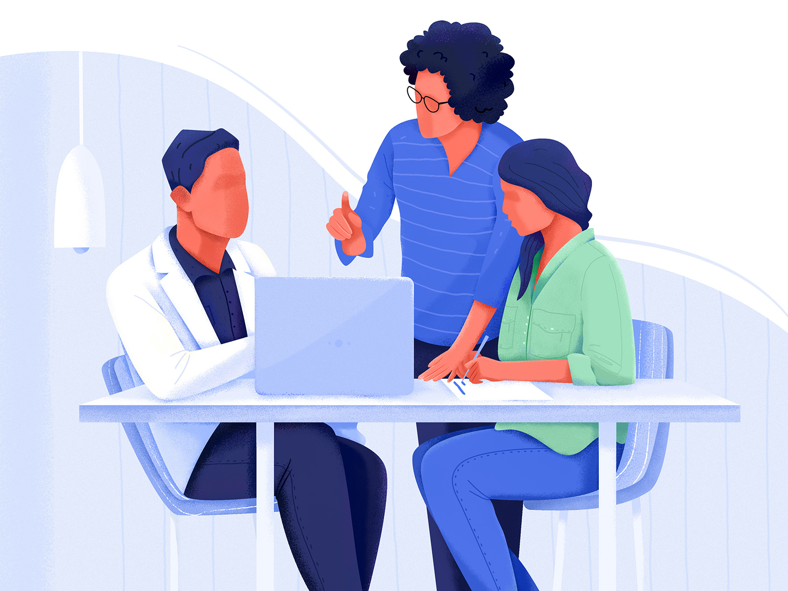 Example of Website Illustration