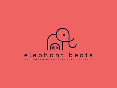 elephant beats creativelogo design designagency fiverr graphicdesign illustration illustrator learnlogodesign logodesigner logoexcellent typography
