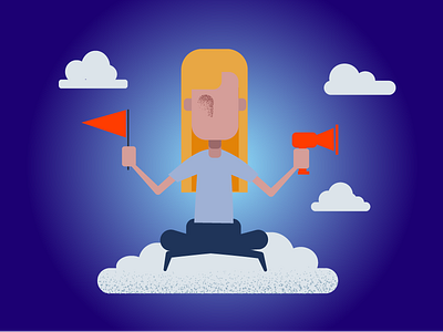 HR goddess character . design hr illustration illustrator vector