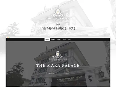The Mara Place Hotel css development figma frontend development hotel html js responsive ui ux web