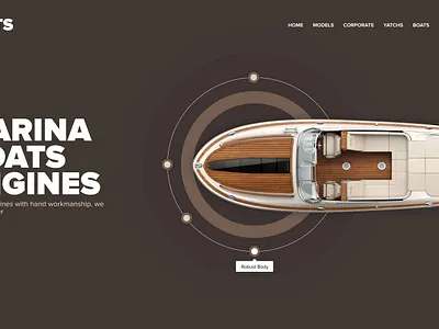 Boat- Manufacturer css design development figma frontend development html responsive ui ux web