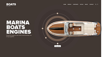 Boat- Manufacturer css design development figma frontend development html responsive ui ux web