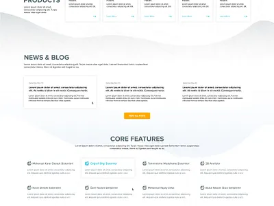 Globetech - Service Web Site css design development figma frontend development html responsive ui ux web