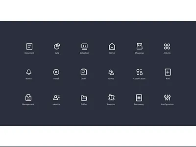 System Icon by duoduo design icon linear icon simple simple design simple logo system icon