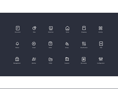 System Icon by duoduo design icon linear icon simple simple design simple logo system icon