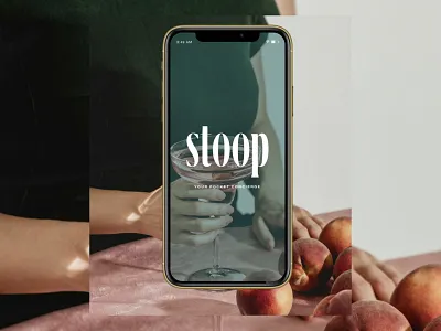 The Stoop App app app design artdirection branding