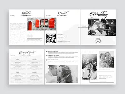Wedding Photography Pricing Guide accordion brochure brochure layout brochure template clean elegant marketing brochure minimal minimal brochure multipurpose photographer guide priceing list pricing guide pricing template professional promotional template square brochure trifold brochure welcome guide