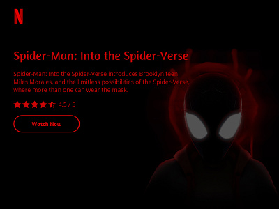 Netflix Redesign design netflix web