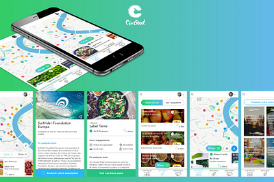 CforGood application application ui bio cforgood fairtrade mobile mobile app mobile design mobile ui shop ui design user experience ux user interface ux design ux mobile