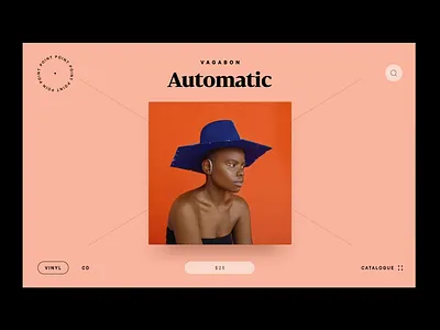Point — vinyl shop animation audio concept desktop e commerce e shop interaction interface navigation point shop slider store ui ui design uiux vinyl web web design website