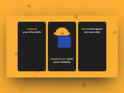 Check your website 👉 animation black grid illustraion motion ui web website yellow