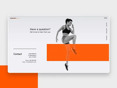 Contact us app art branding dailyui design dribbble ui ux web