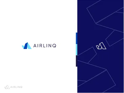 Airlinq air logo brand branding business card design icon illistration logo logos modern logo technology technology logo vector