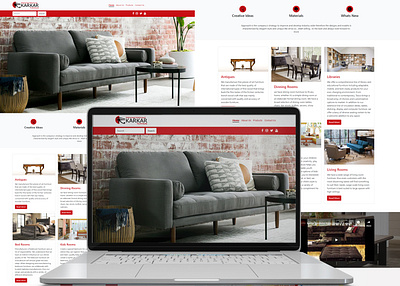 karkar furniture red ui