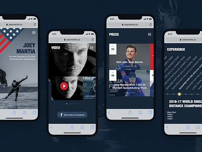 Joey Mantia Screens app brand branding branding design design logo logo design ui ux web