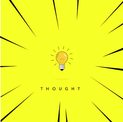 Thoughts Sparks adobeillustrator design icon illustrated illustration illustraton vector