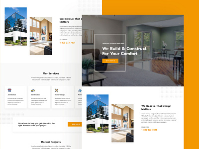 ElementorKit | construction Landing construction design elementor landing minimal modern startup wordpress