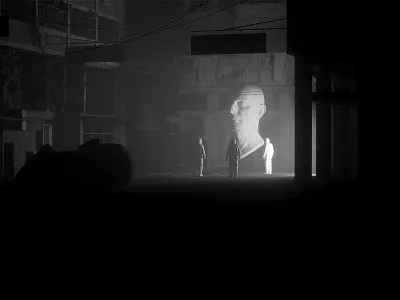 Strange animation bw c4d c4dr20 film interstellar mono motion movie octane octanerender scifi space