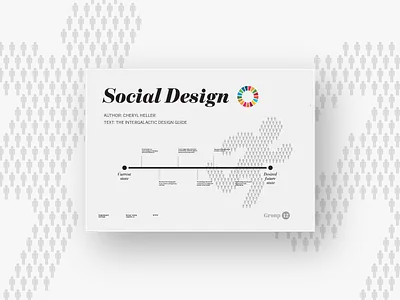 Social Design Poster cheryl heller design design thinking flat poster poster design social social design