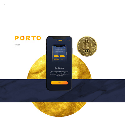 Wallet for bitcoin app bitcoin coin crypto crypto wallet cryptocurrency ui ux wallet wallet app